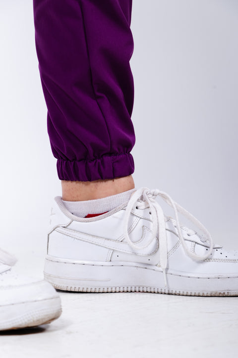 Pantalon addison morado dama talla MEDIANA