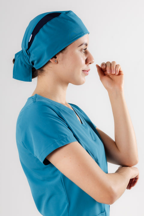 Gorro clásico jade-marino