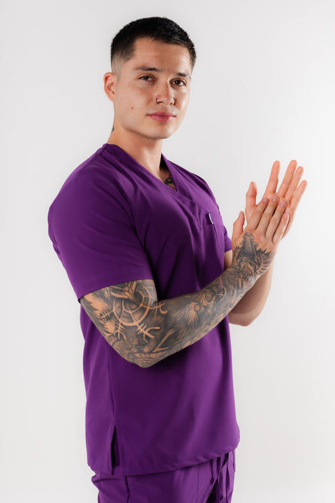 Addison morado caballero