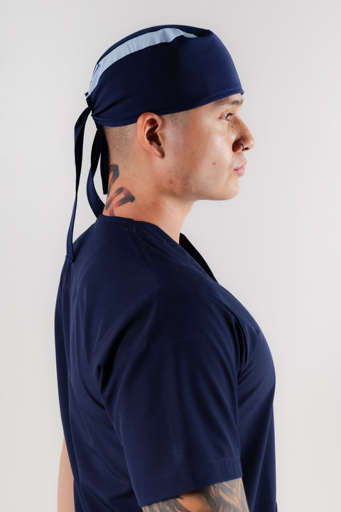 Gorro clásico marino-cielo