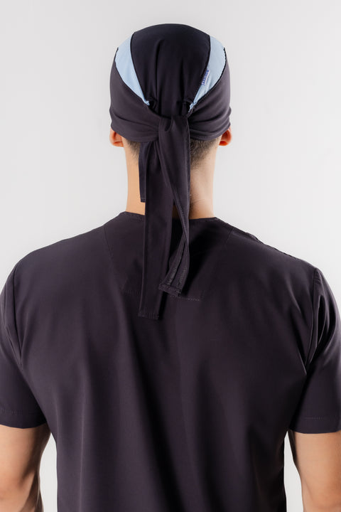 Gorro clásico oxford-cielo