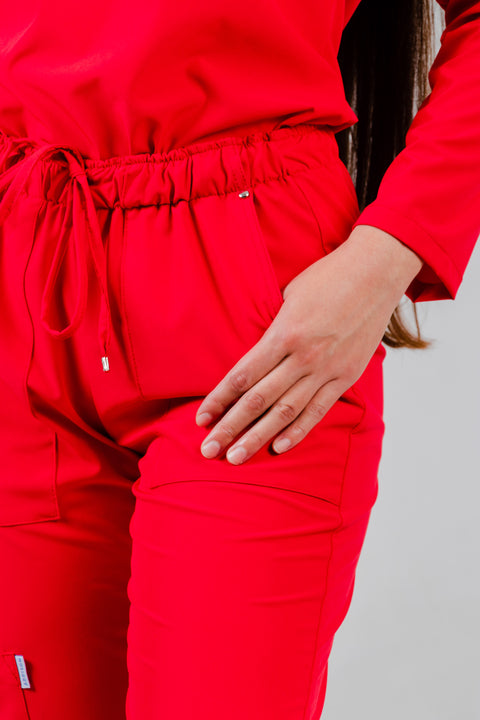 Winter rojo dama