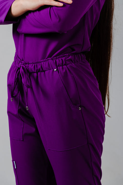 Winter morado dama